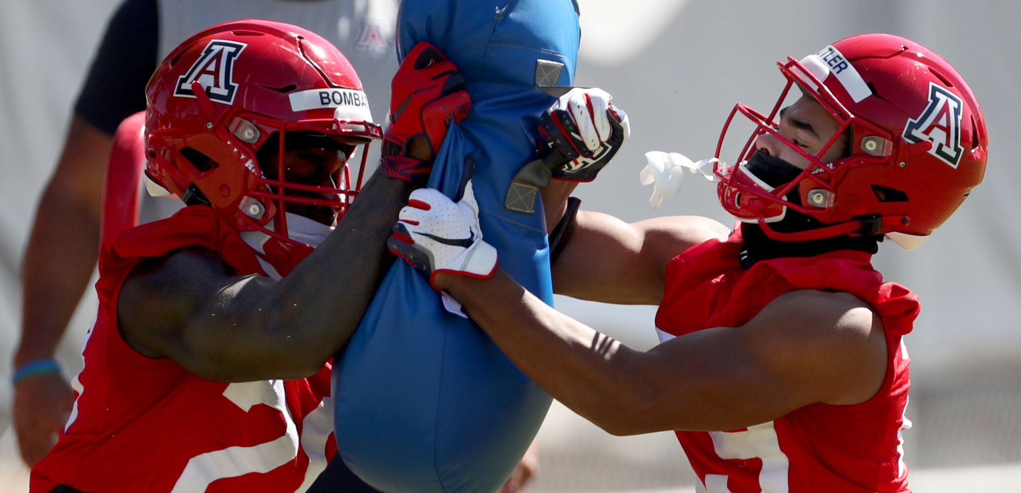 UA football day two